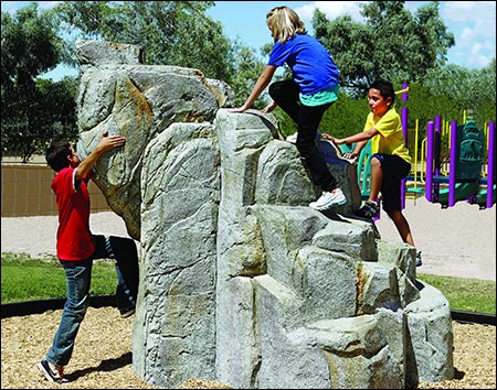 Granite Boulder Playset