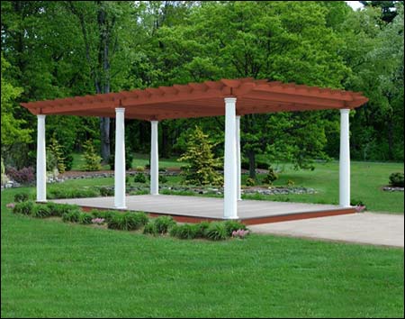 Treated Pine Free Standing Oasis Pergola