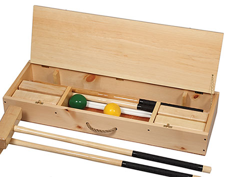 Official Six Player Croquet Set