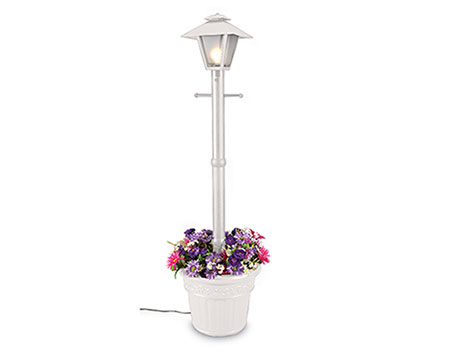Homestead Outdoor Electric Lantern w/Planter