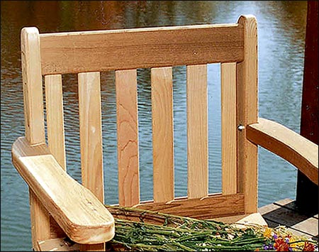 Red Cedar English Garden Patio Chair