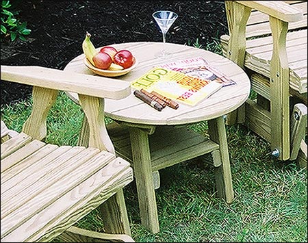 Treated Pine Rollback Glider and Rocker Group