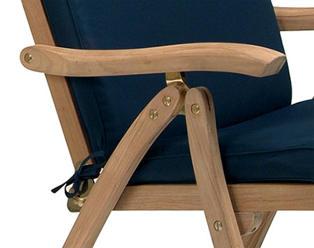 Teak Estate Reclining Chair