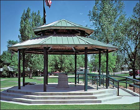 Steel Frame Double Roof Santa Fe (Octagon) Pavilions