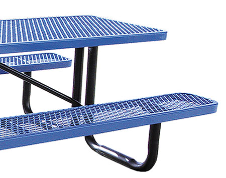 Standard Expanded Metal Picnic Table