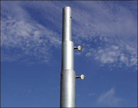 Heavy Duty Telescoping Pole for Birdhouses/Birdfeeders