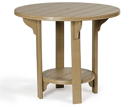 Poly Lumber 42" Round Table