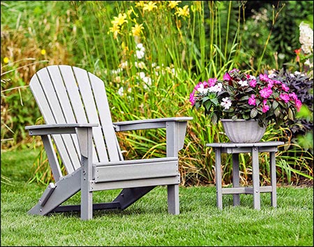 Poly Lumber Classic Folding Adirondack Chair