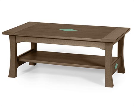 Poly Lumber Mission Coffee Table