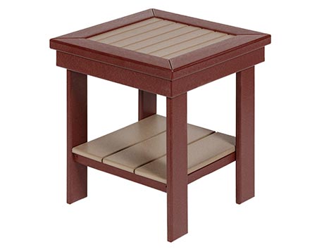 Poly Lumber 3 Pc. Adirondack Glider/Table Set