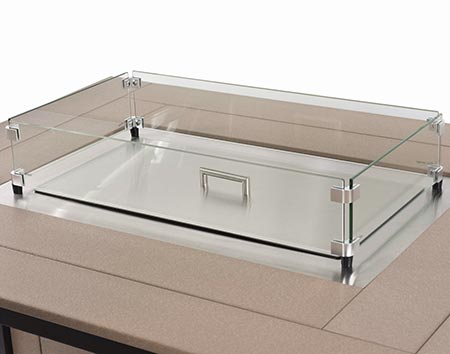 44" x 72" Garden Classic Fire Table