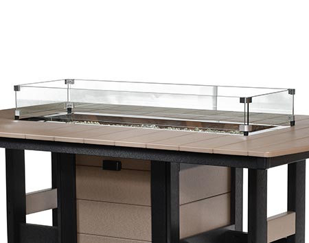 44" x 72" Garden Classic Fire Table