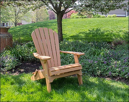 Poly-Lumber Folding Adirondack Chair
