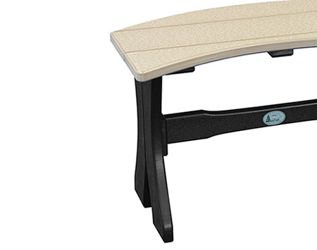 Poly Lumber 28" Table Bench