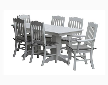 Poly Lumber Royal Rectangular 7 Pc. Dining Set