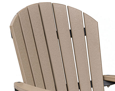 Poly Lumber Elite Comfo-Back Counter Chair