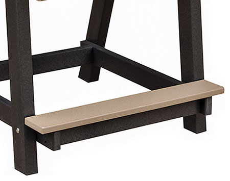 Poly Lumber Elite Comfo-Back Counter Chair