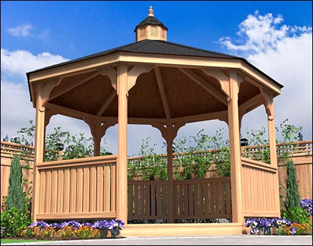 Red Cedar Garden Gazebo