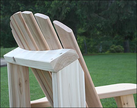 Red Cedar Keystone Adirondack Chair