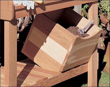 Red Cedar Potting Bench