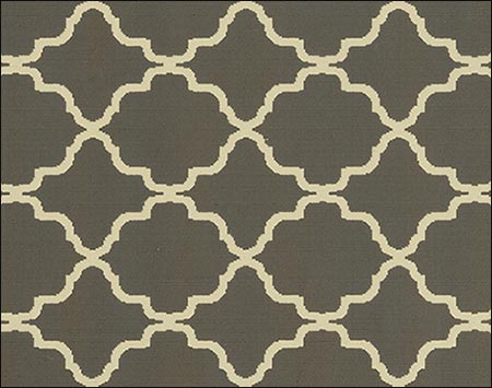 Riviera Lattice Rug - Grey