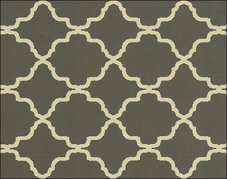 Riviera Lattice Rug - Grey