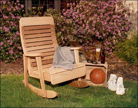 Red Cedar Royal Highback Rocker