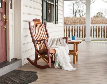 Classic Poly Lumber Porch Rocker