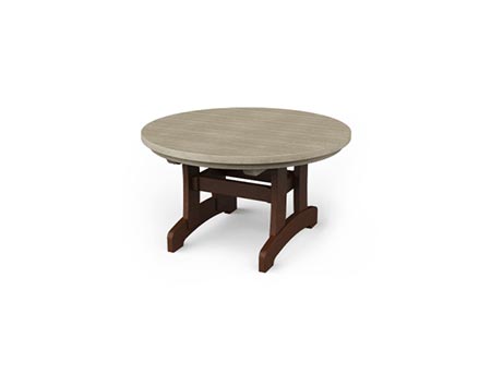 Poly Lumber Round Coffee Table