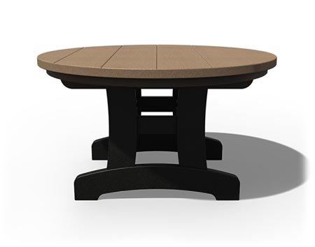 Poly Lumber Round Coffee Table