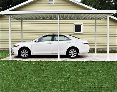 12' x 20' Blackburn Single Bay Car Port Shown.