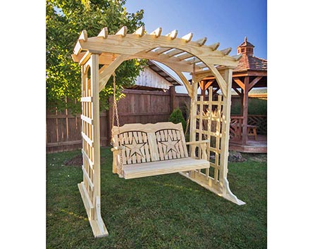 Treated Pine Starback Porch Swing