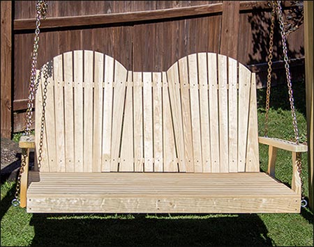 Treated Pine Adirondack Swingbed