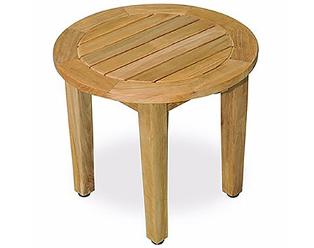 Teak Round Side Table