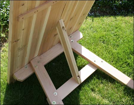 42" Wide Red Cedar Traditional Picnic Table