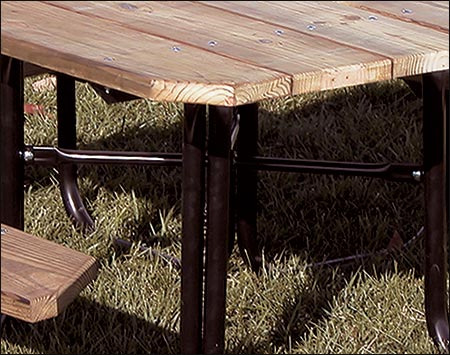 Four-Sided 3 Seat Accessible Picnic Table