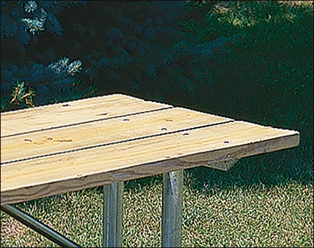 Extra Heavy-Duty Welded Frame Picnic Table