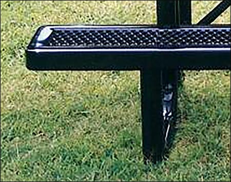 Portable Regal Wheelchair Accessible Metal Picnic Table