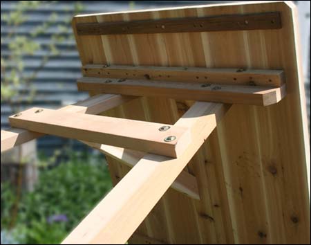 Red Cedar Picnic Table w/Benches