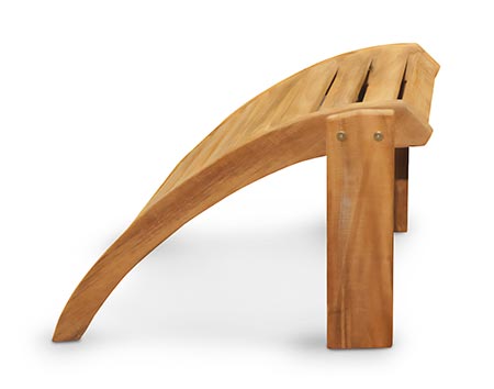 Teak Adirondack Ottoman