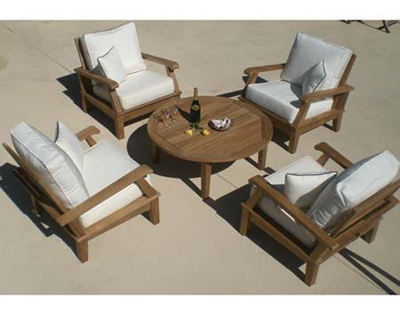Teak Port Chair & Table Collection
