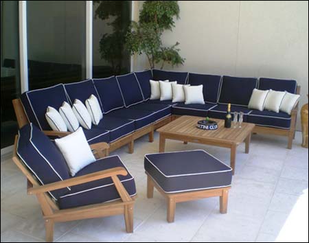 Teak Port Sectional & Chair Collection