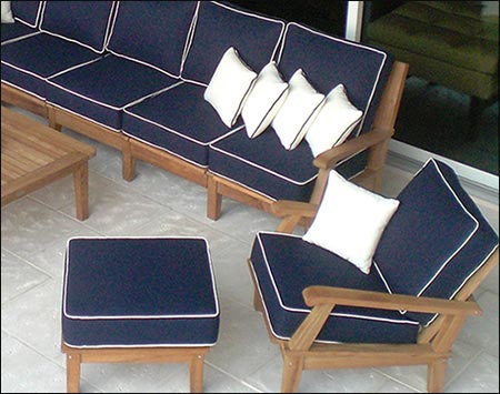 Teak Port Sectional & Chair Collection