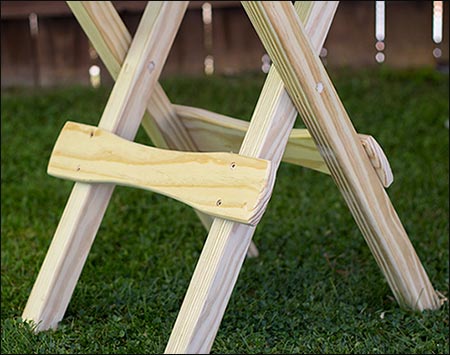 Treated Pine Folding Table