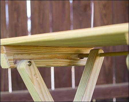 Treated Pine Folding Table