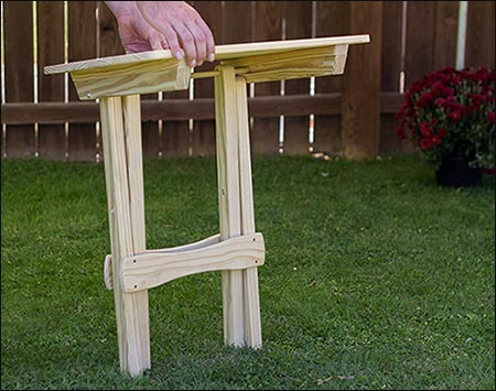 Treated Pine Folding Table