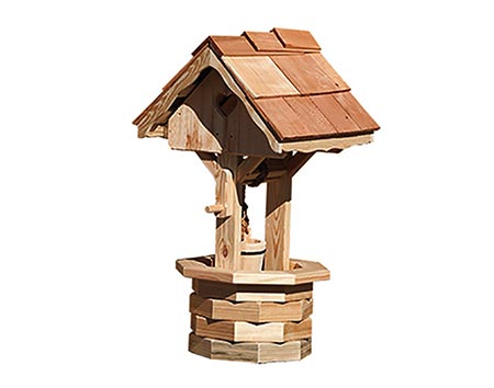 Treated Pine Wishing Well