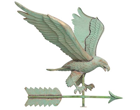 Copper Eagle Weathervane