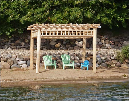 Rustic Garden Pergola