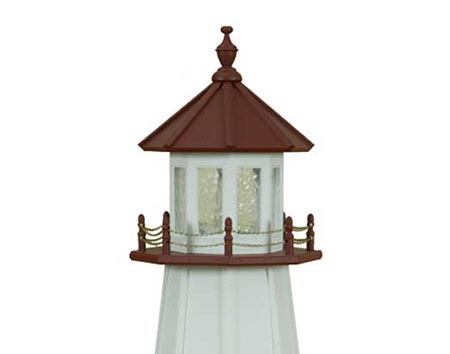 Wooden Marblehead Lighthouse Replica